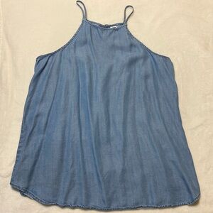 Old Navy blue tank top, size medium
